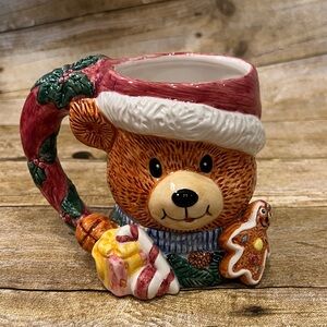 Festive Bear Christmas Mug